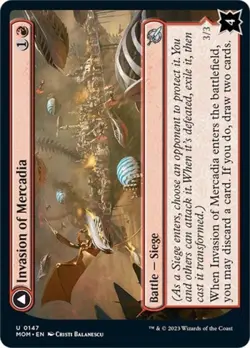 Invasion of Mercadia - Near Mint MTG March of the Machine - Image 1