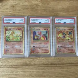 Pokemon Classic Charizard Evolution Line PSA10 Traditional Number - Image 1