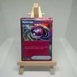 Master Ball 153/162 Pokemon ACE SPEC Rare SV05: Temporal Forces Card NM - Image 1