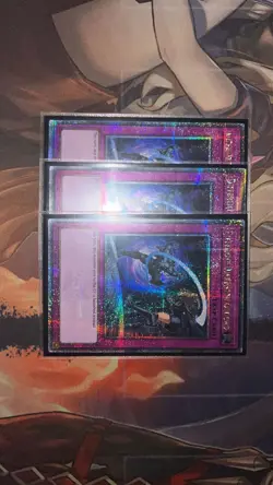 x3 Different Dimension Ground - RA04-EN101 - Quarter Century Rare YuGiOh Playset - Image 1