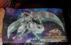 YUGIOH 2010 STARSTRIKE BLAST SNEAK PEEK PLAYMAT SHOOTING STAR DRAGON - Image 1