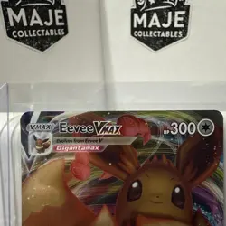 Eevee VMAX SWSH087 Holo Black Star Promo Shining Fates ETB Pokemon TCG Card - Image 3