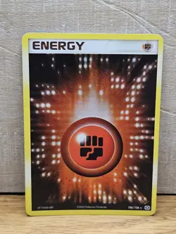 Fighting Energy 106/106 EX Emerald Holo Rare Pokemon Card TCG - Image 1