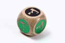 TOYGER Wooden Coin Dice Set - 4 Pieces for TCG Card Games Coin Toss F/S w/Track# - Image 5