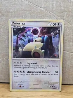 Snorlax 33/95 Call Of Legends Non-Holo Rare Pokemon Card TCG - Image 1