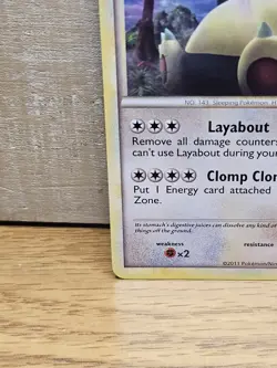 Snorlax 33/95 Call Of Legends Non-Holo Rare Pokemon Card TCG - Image 5