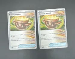 Pokemon Card 2 x Earthen Vessel 106/131 Prismatic Evolutions Playset Trainer - Image 1