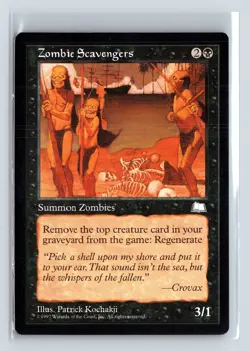 ZOMBIE SCAVENGERS - MTG Magic the Gathering Card - Weatherlight - Common - Image 1