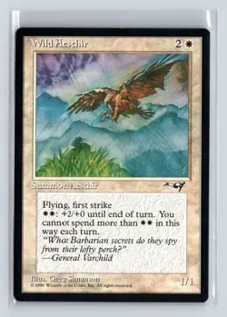WILD AESTHIR - MTG Magic the Gathering Card - Alliances - Common - Image 1