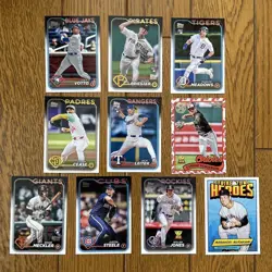 Mlb Trading Card Set Of 10 - Image 1
