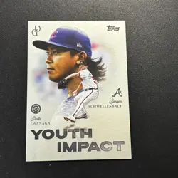 Imanaga Shota 2025 Tops Dynamic Duals Mlbk Card - Image 1