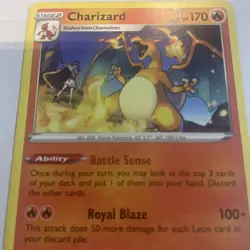 Pokemon Charizard Stage 2 Card - Image 3