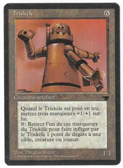 ►Magic-Style◄ MTG - Triskelion - French Renaissance FBB - EX - Image 1