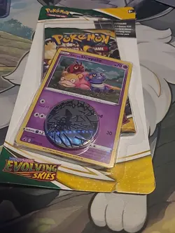 Pokemon Card Game TCG Evolving Skies Slowpoke Blister Pack New Sealed - Image 4