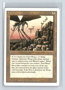THE HIVE - MTG Magic the Gathering Card - Revised - Rare - Image 1