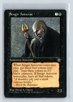 SENGIR AUTOCRAT - MTG Magic the Gathering Card - Homelands - Uncommon - Image 1