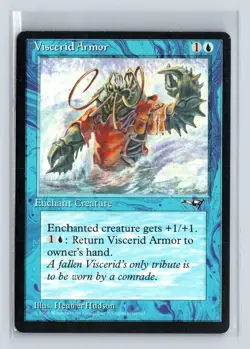 VISCERID ARMOR - MTG Magic the Gathering Card - Alliances - Common - Image 1
