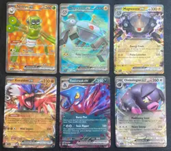 Scarlet & Violet Base Set (2023) 6-Card Ultra Rare, Double Rare Holo LOT 2 - NM - Image 1
