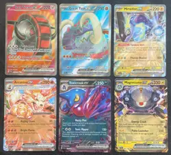 Scarlet & Violet Base Set (2023) 6-Card Ultra Rare, Double Rare Holo LOT 1 - NM - Image 1
