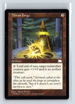 THRAN FORGE - MTG Magic the Gathering Card - Weatherlight - Uncommon - Image 1