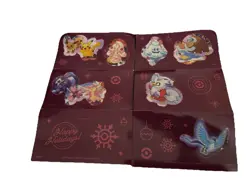 Pokemon Holiday Advent Calendar 2025 Complete Sticker Sheets - Image 1