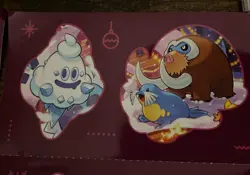 Pokemon Holiday Advent Calendar 2025 Complete Sticker Sheets - Image 5