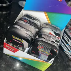 Pokemon Black Bolt & White Flare Full Art Set Unova Mini Tin Sealed (8 Tins) - Image 3