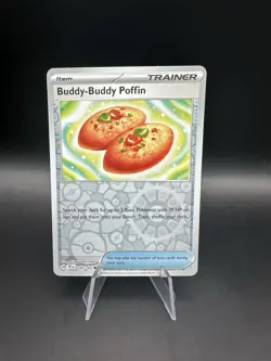 Reverse Holo Buddy-Buddy Poffin 144/162 Temporal Forces Pokemon TCG - Image 1