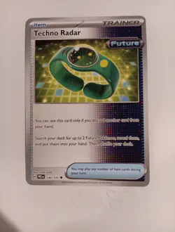 Techno Radar 130/131 Prismatic Evolutions Uncommon - Pokemon TCG - Near Mint NM - Image 1