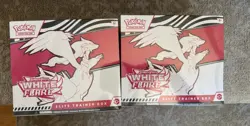Lot Of 2 - Pokemon TCG : White Flare Elite Trainer Box ETB Brand New Sealed - Image 1