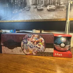 Pokemon TCG 2025 Holiday Calendar Pokeball Tin Random Color Costco Bundle New - Image 1