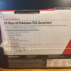 Pokemon TCG 2025 Holiday Calendar Pokeball Tin Random Color Costco Bundle New - Image 4