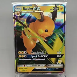 Raichu GX 020/068 PROMO #60 Pikachu Stamped Pokemon Card Battle Academy - Image 1