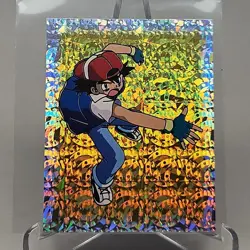 Ash S26 1999 Merlin Pokemon Sticker Prism - Image 2
