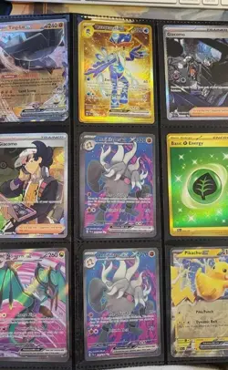 Paldea Evolved  Binder Card Lot-Lots of Holo-Non Holo-Full Arts-READ Description - Image 1