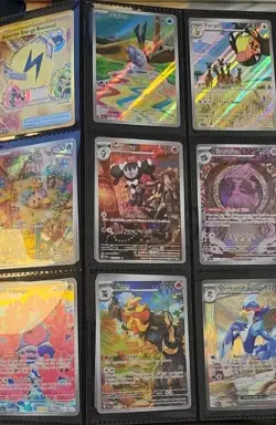 Paldea Evolved  Binder Card Lot-Lots of Holo-Non Holo-Full Arts-READ Description - Image 9