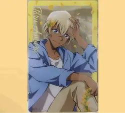 Detective Conan Flower Crown Clear Card Amuro Toru - Image 1