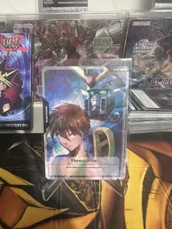 Gundam Card Game Heero Yuy Wing Resource Beta Promo (Non Foil) Expo 2025 RP-001 - Image 1