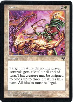 MTG Magic the Gathering Card - 2X Yare - Mirage - Rare X2 - Image 1