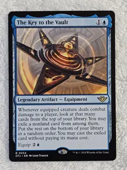 MTG The Key to the Vault - Outlaws of Thunder Junction (OTJ) #54 Card Rare NM - Image 2