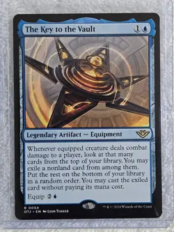 MTG The Key to the Vault - Outlaws of Thunder Junction (OTJ) #54 Card Rare NM - Image 4