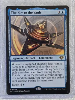 MTG The Key to the Vault - Outlaws of Thunder Junction (OTJ) #54 Card Rare NM - Image 5