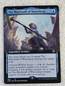 MTG The Blackstaff of Waterdeep Ext Art #365 Adventures in the Forgotten Realms - Image 2