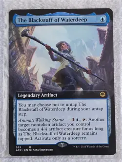 MTG The Blackstaff of Waterdeep Ext Art #365 Adventures in the Forgotten Realms - Image 4