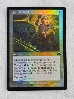 MTG Jolted Awake - Retro Frame FOIL - Modern Horizons 3 #392 Magic Card NM - Image 2