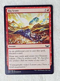MTG Big Score #102 Streets of New Capenna Magic Gathering Card NM - Image 2