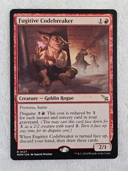 MTG Fugitive Codebreaker #127 Murders at Karlov Manor Magic Card Rare NM - Image 1