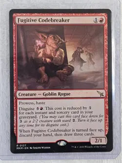 MTG Fugitive Codebreaker #127 Murders at Karlov Manor Magic Card Rare NM - Image 4