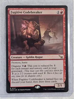 MTG Fugitive Codebreaker #127 Murders at Karlov Manor Magic Card Rare NM - Image 5