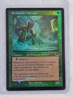 MTG Evolution Witness - Retro Frame FOIL - Modern Horizons 3 #424 Magic Card NM - Image 4
